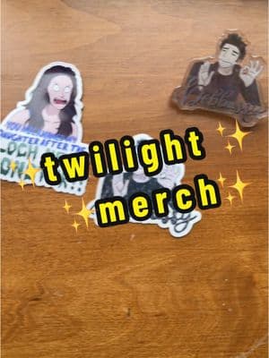 Where the hell have these items been, loca?? 😂 #smallartistcheck #smallartistshop #SmallBusiness #smallbusinessowner #smallartist #etsyseller #etsy #fyp #fypシ゚ #merchartist #stickers #stickertok #acrylicpins #twilight #twilightstickers #twilightpins 