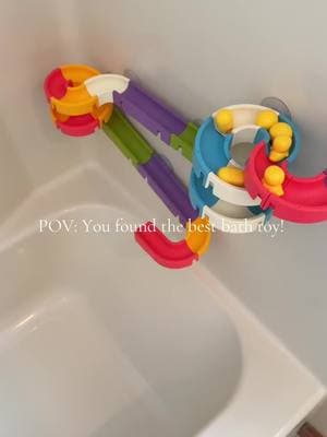 I don’t know who is more obsessed with this bath toy my toddler or me 🤣 #bathtoys #bathtoy #toysoftiktok #toys #toy #bathfun #bathtime #momfinds #momlife 