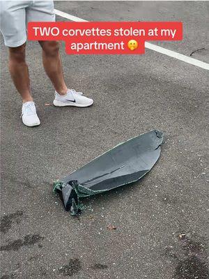 we definitely pay TOO much for this to be happening 🤦‍♂️ #lakenona #stolencars #apartmentliving #cartheft #karmaisreal #corvettes #infamousxdrew #fyp 