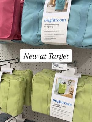 Spring has arrived @target and these  bags with wheels are a new favorite.🛍️ 👉🏼link in bio to shop my favorites #targetfinds #smallspacesolutions #getorganized #homeorganization #makeslifeeasier #neatlydesigned 