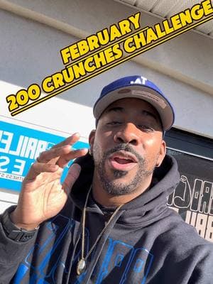 💪🏾 FEBRUARY 200 CRUNCHES CHALLENGE 💪🏾 joining on the phone, you can’t lose anything, you will only win, gain, and benefit from doing this challenge every day for the month of February…  it will help with accountability. 🔑  It will help with consistency 🔑  It will help with discipline… 🔑  Tag me in your post or story every day once you finish your 200 and we will keep this train going for the entire month…  LOCK IN LETS WIN TOGETHER 💙🙌🏾💪🏾🤗 ••• #fyp #foryoupage #GymTok #FitTok  #tiktokchallenge   #abchallenge #fitnessmotivation #fitnesschallenge #workoutchallenge #personaltrainer #health #fitness #gymchallenge #february #happyfebruary #aquarius #aquariusseason #brolicbaileyfitness #motivation #gym #fitnessinfluencer 