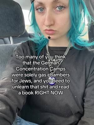 #holocaust #german #america #concentrationcamps #usa #bluehairedgirl #fishfairy #bluehair #blue #wlw #fyp #fypシ #foryoupage #fypシ゚viral #blowup 