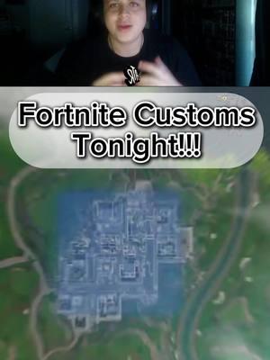 WHO IS GONNA BE THERE TONIGHT?!? TIME TO DOMINATE!! @Fortnite Official #fortnite #customs #fncustoms #og #doublepump #omg #letsgo #ggs 