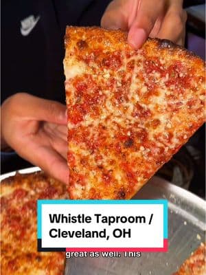 Visit Whistle in cleveland, ohio! They have 50+ taps on their self serve beer wall. They also have a 100 cup pepperoni pizza! #pizza #beer #cle #cleveland #clevelandohio #whistle #taproom #ohiofood #ohio 