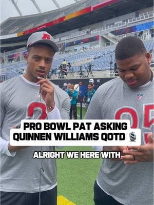 Pro Bowl Pat 🤝 Pro Bowl Quinnen #broncos #nfl #ProBowl #jets #football #footballtiktok 