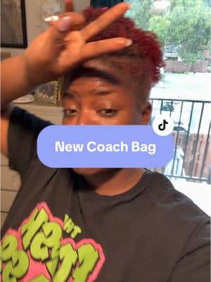 Who knew this bag was a two for one. It can be a crossbody bag or a shoulder bag @Coach  #disabilitytiktok #coach #newbagcheck 