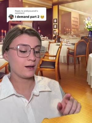 Replying to @ardiiyouandi PART 2/3 - manager, accommodates entitled customer #greenscreen #greenscreenvideo #skit #pov #storytime #resturant #server #bartender #serverlife #hostess 