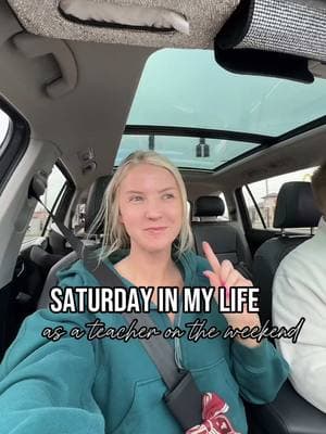 Saturday in my life as a teacher on the weekend 💕🚗☕️ @Garrett Gee #saturdayinmylife #dayinmylife #dayinthelife #ditl #saturday #Vlog #errands #teacher #teacherontheweekend #teacherlife #teachersoftiktok #mom #firsttimemom #singlemomlife #MomsofTikTok #momlife #viral #fyp #fypシ #CapCut 