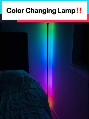 Color Changing Lamp‼️ #floorlamp #rgblights #roomlights #roomlight #ledlamp #ledrgb #TikTokShop 