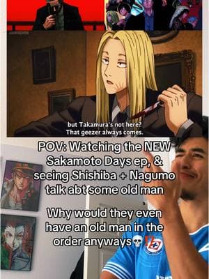 Confirmed to have the same VA as Jiraiya. Streets ain’t ready for old man Takamura fr #fyp #foryou #foryoupage #anime #sakamotodays #sakamotodaysanime #tarosakamoto #sakamoto #nagumo #shinasakura #shishiba #osaragi #takamura #takamurasakamotodays #hyo #kanaguri #theorder #sakadays #sakamotodaysmanga #sakamotodaysedit #weeb #animetiktok #animefyp #fypシ 