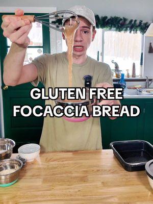 Making some gluten free focaccia bread with Claudia! #glutenfree #glutenfreebread #breadrecipes #baking #baker #gfrecipes #sourdoughfocacciarecipe #sourdoughfocacciabread #focacciabread #glutenfreebaking 