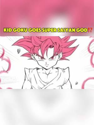 Peak ahh chapter @Nimbus @masterkev6 #dragonball #whatifdragonball #kidgoku #supersaiyangod 