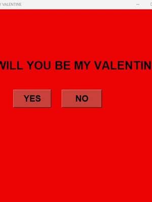 be_my_valentine #be_my_valentine #valentine #ValentinesDay #pythonprogramming #tkinter @jessica_garcia123