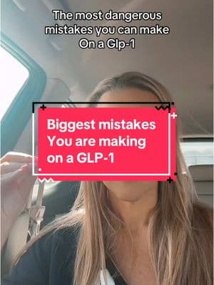 TOP 5 DANGEROUS MISTAKES you MUST avoid when taking a GLP-1 :               1️⃣ Relying ONLY on Processed Protein Shakes & Bars – Why this could sabotage your progress! 2️⃣ Not Eating Enough Calories – The shocking side effects of under-eating on GLP-1s. 3️⃣ Skipping Fiber – How this mistake can lead to severe digestive issues. 4️⃣ Going Too High in Dose Too Fast – The risks of overdoing it with your medication.  🔔 Subscribe for more  tips on weight loss, health and nutrition management, and GLP-1!  #GLP1  #HealthTips #WeightLossJourney #weightlosstips #glp1tips #pcosweightloss  ⚠️ Medical/Legal Disclaimer: This video is for informational purposes only and is not a substitute for professional medical advice, diagnosis, or treatment. Always consult your healthcare provider before starting or changing any medication or health regimen. The creator of this video is not responsible for any actions taken based on the information provided.