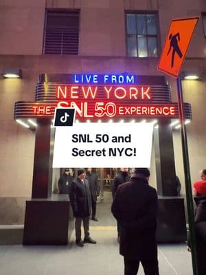 Ladies and gentlemen…Secret NYC 🤩🤩🤩 So fun we got to “host” this iconic show for a night!  #mysecretnyc #snl #nyclife #latenight #livefromnewyork 