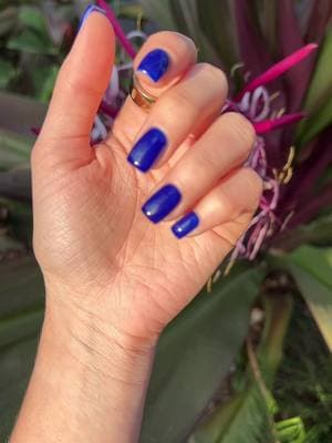 Once you russian manicure, you don’t go back. #russianmanicure #russiannails #apresgelx #fantasea #nailinspo #navynails #bluenails 