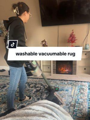 Replying to @SnowyRiver #rugsoftiktok #rug #waterproofrug #washablerug 