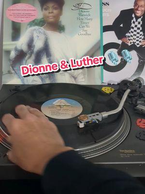 Dionne Warwick and Luther Vandross "How Many Times Can We Say Goodbye" #dionnewarwick #luthervandross #howmanytimescanwesaygoodbye #rnbsoul #rnbmusic #slowjams #vinyl #vinylrecords 