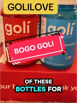 BUY ONE GET ONE FREE GOLI BEST SELLING DUO!! #Goli #goligummies #wellnessjourney #goliapplecidervinegar #goliashwagandha #resultsmayvary #tiktokshoploveatfirstfind #tiktokmademebuyit #bogo 