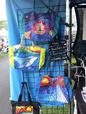 🎨🌺 Aloha, Maui art lovers! 🌊✨ Join me TODAY (Saturday, Feb 1st) at the Maui Swap Meet in Kahului from 8 AM - 1 PM at 310 W Kaʻahumanu Ave! 🌞 Weather Update: Mostly sunny with scattered showers, temps between 77-82°F – a perfect day to shop for one-of-a-kind, local Maui art! 🖼️ What You’ll Find: ✅ Bright, bold, and beautiful Maui-inspired artwork ✅ Printed hats, bags, and towels featuring my original designs ✅ Laser-cut wood art—intricate, island-inspired pieces ✅ One-of-a-kind, handcrafted pieces full of tropical joy! 🏝️ Come say aloha, support local art, and take home a piece of paradise! See you there! #MauiArt #SupportLocal #MauiSwapMeet #HawaiianArt #BoldAndBeautiful #OneOfAKind #TropicalVibes #ShopSmall #MauiLife #AlohaVibes #BuyLocal #MauiArtists