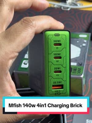 ✨ **Power up all your devices with the MFish E-RHINO 140W GaN Wall Charger!** ✨   Price: $39.98 (was $69.99 – 43% OFF!)   🔌 **4-port flash charger** – charge multiple devices at once   ⚡ **140W GaN technology** – ultra-fast charging for laptops, phones, tablets, and more   ✈️ **Foldable design** – perfect for travel or home use   🎉 **Extra 5% off** (up to $20) with coupon – save even more!   🌟 4.2 stars with 303 reviews | 5,472 sold – a top-rated charger!   🎨 Available in **silver** and **green** – sleek and stylish!   🛒 Free returns included!   Don’t miss this deal – the ultimate charging solution for your tech needs. Grab yours now! 🔋   #TikTokShop #gancharger #fastcharging #techaccessories #travelessentials #trendingnow #ttslevelup #tiktokshopcreatorpicks