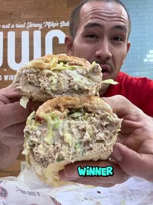 #jerseymikes #viral #tuna #sandwich #fyp #mukbang 