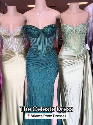 ✨The perfect Emerald Crystal Dress 🤩🤩. 🛍️Link to shop online. 📍7130 Buford Hwy NE suite B230 Doraville Ga 30340 #prom #promdresses #prom2025 #promlook #prominspo #atlanta #boutique #atlantapromdress #atlantadressshop 