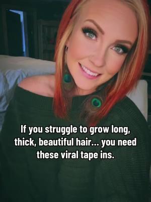 SO EASY to put on, no damage, stay in for 6 weeks, you can dye them if needed, I’m OBSESSED. #viralextensions #hairtok #hairstyle #hairtransformation #foryoupage 