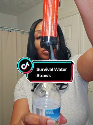 Does this really work? Watch! #creatorsearchinsights #survivalwaterstraw #survivaltips #emergencysurvival #waterfilter #emergencywaterstraw 