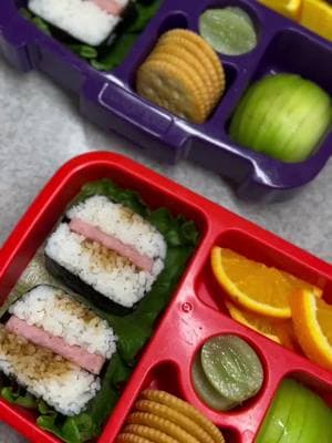 Make musubi with me. Friday’s school lunch. Kids have been asking for musubi lol shortcut kind with the sauce 🤭🤣 @Bill Yang yuc luncheon meat se. KULO!  #samongo #bentgoprep #kidslunch #musubi #schoollunch #mom 