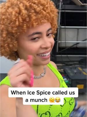 She was feelin us 🔥 #icespice #rollingloud 