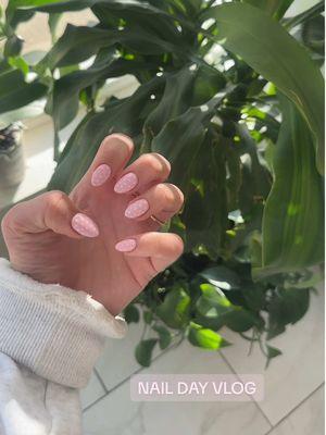 nail day vloggy vlog 💓💓HAPPY FEB✨✨✨ #nailvlog #febuarynails #valentinesnails #nailday #vlogs #Vlog #pinknails #nailinspo #pinterestinspired 