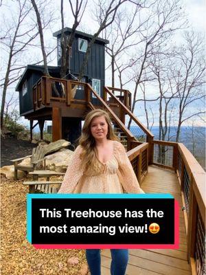 Comment your favorite part and we will send you the booking link! Don’t forget our discount code “journey10” for 10% off your stay here!🙌🏼 This tiny home Treehouse is pure luxury with one of the most amazing mountain views!😍 What did you think of that hot tub and outdoor shower?? @Wander Chatt 📍 #treehouse #romanticgetaway #airbnbfinds #tinyhome #cabinlife #weekendgetaway #chattanooga 