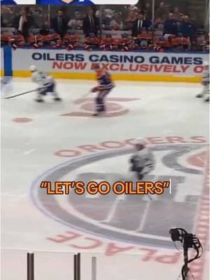 Some combating chants in #Edmonton 😅 #NHL #Leafs #Oilers #Toronto #hockey 