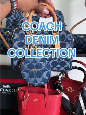 Coach Denim Collection 👖🍒 @Coach #coachoutlet #coachdenimcollection #coachdenim #coachbag #coachdenimcollection2025 #coach #cherrycollection #cherrycoachcollection #fyp #foryou