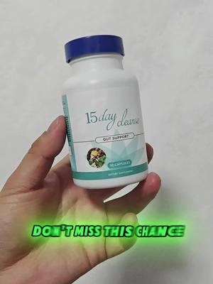 #gutcleanse #gutcleansing #15daycleanse #15days #15daychallenge #gutsupplements #supplementsthatwork #guthealth