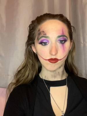 Joker makeup and transition inspired by @Jillian Smith  #makeup #mua #makeupartist #beauty #joker #jokermakeup 