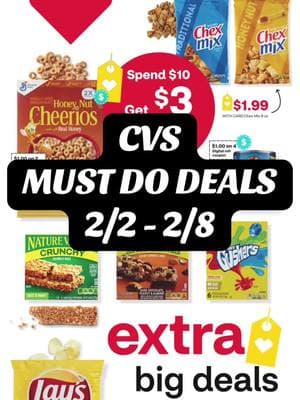 CVS Must Do Deals for the Week of 2/2 - 2/8.  #cvs #cvsdeals #cvscouponing #coupon #couponing #coupondeals #couponcommunity #savemoney #cvsmustdodeals #savvycouponshopper #howtocouponatcvs 