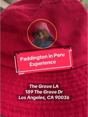 LA Paddington Bear fans! This is your last chance to visit the Paddington in Peru experience. 🐻🧳 This FREE limited time pop up only has one day left at The Grove. Stop by anytime Sunday, February 2, 11AM – 6PM to enjoy! Then see Paddington in Peru coming to theaters on Feb 14th!  #paddingtonbear #thegrovela #paddingtonatthegrove #paddingtoninperu @The Grove @Paddington Movie Official @paddingtonbear #losangeleslife 