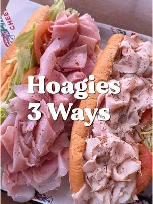 Which Hoagie are you picking: 1, 2, or 3? 🤔🤩 #phillysbest  . . . #authenticphilly #flavorpacked #comfortfood #cheesesteak #hoagie 