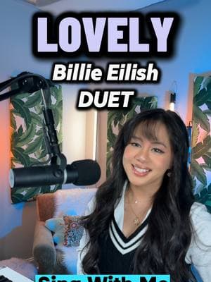 Lovely by @billieeilish #singwithme #singingchallenge #duetwithme #duetthissong #popcornduet #lovely #billieilish