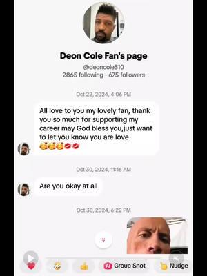 So now we got people impersonating celebrities on TikTok. For what???  If you don't find someone else to play with!! @comediandeoncole  #fyp  #fakepage  #deoncolecomedy 