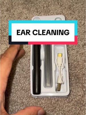 Cleaning your ears just got a lot way easier! #earwax #earwaxremoval #earcleanerwithcamera #new #healthy 