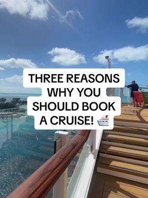 So what’s stopping you!?!?! Here are three reasons why you should consider a cruise for your next vacation! 🛳️ #noshipsgiven #cruise #cruises #cruising #cruiselife #cruiseship #cruisememes #cruisingcontent #travel #cruisetips #royalcaribbean #carnivalcruise #msccruises #cruisecountdown 