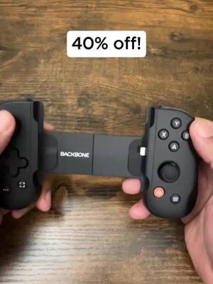 40% Off Backone One! 🫨 #backboneonecontroller #backboneone #playstationbackbone #backbone #controller #gameconsole #gamingconsole #gamingcontroller #ps5controller #ps4controller #xboxcontroller #xboxonecontroller #applearcade