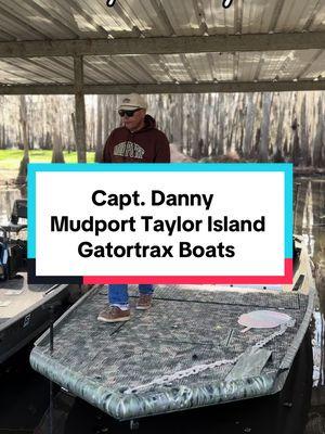 Captain Danny from Mudport Taylor Island on Caddo lake and uncertain Texas talking about his @Gatortraxboats #texas #caddolake #uncertaintx #captaindanny #lake #boat 