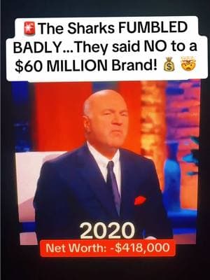 The biggest Shark Tank mistake ever?! 🤯💰  Imagine rejecting $1,000,000 and ending up RICHER than the Sharks… 🤑  This is the comeback of the decade!  #SharkTank #BrainFog #LockedIn #Caffeine #MrWonderful #Energy #JoeRogan #NeuroGum #TikTokShopJumpstartSale