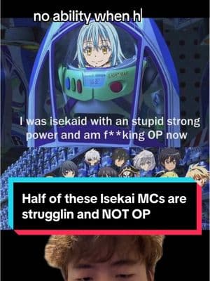 It’s such dumb media illiterate takes #knightsandmagic #isekai #isekaianime #rimuru #youjosenki #arifureta #familiarofzero #irumakun 