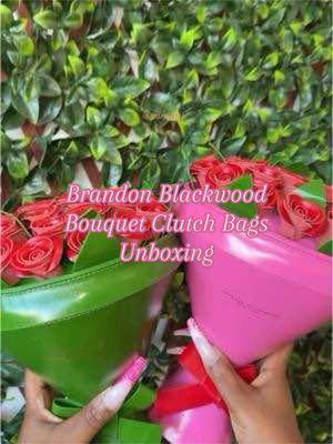 I finally got my hands on Brandon Blackwood’s Bouquet Clutches, in the OG pink color and the newest green color. Unbox with me 🌹🌹🌹 Did you grab something from the Valentine’s Day collection? ❣️❣️❣️ #unboxing #baglover #bagaddict #fashionbag #fashionstyle #ValentinesDay #brandonblackwood #brandonblackwoodnyc #fashionblogger #styleinspo #OOTD #ootdfashion #bagedition #bagcollection #explorepage✨ #clutch #fypシ #fyp #handbagtiktok @Brandon Blackwood NYC 