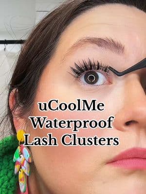 #lashclusters #ucoolmelashes #lashes #waterproof #waterprooflashes #MomsofTikTok #womenover30 #womenover40 